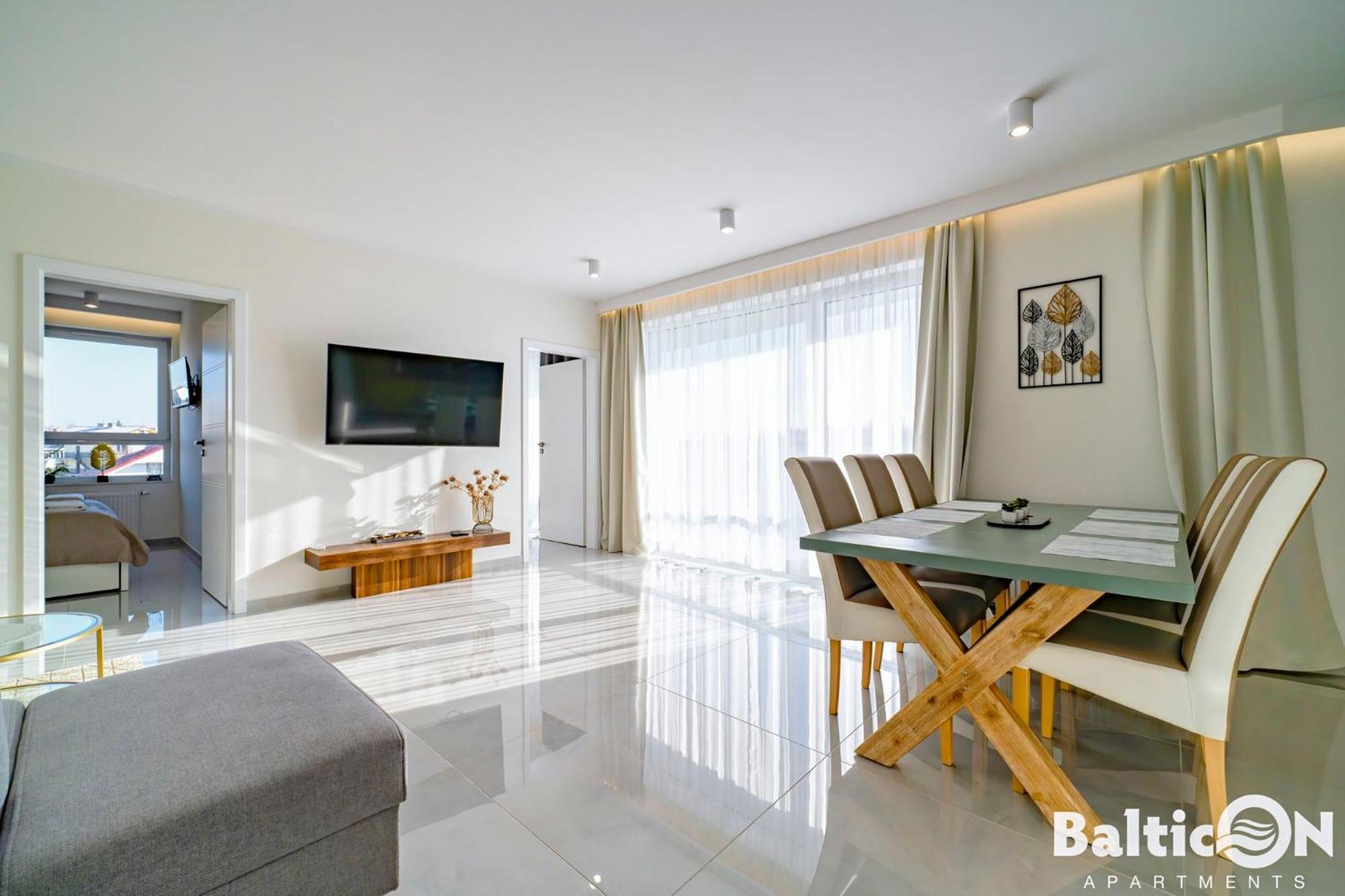 Apartamenty Balticon Westin House -Luksusowy 70M2 , Basen Pool, Sauna, Parking Inklusive Kołobrzeg Buitenkant foto