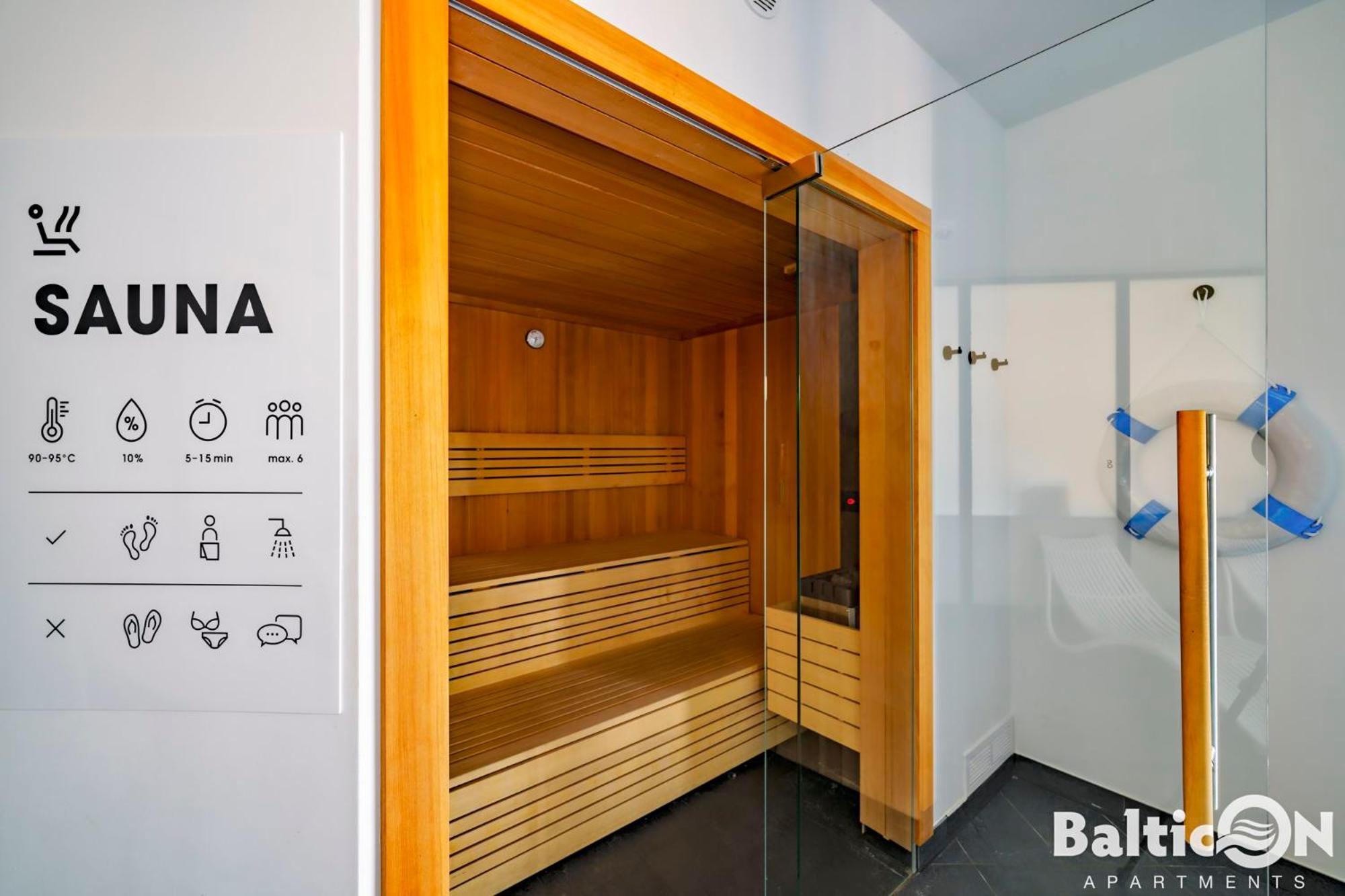 Apartamenty Balticon Westin House -Luksusowy 70M2 , Basen Pool, Sauna, Parking Inklusive Kołobrzeg Buitenkant foto